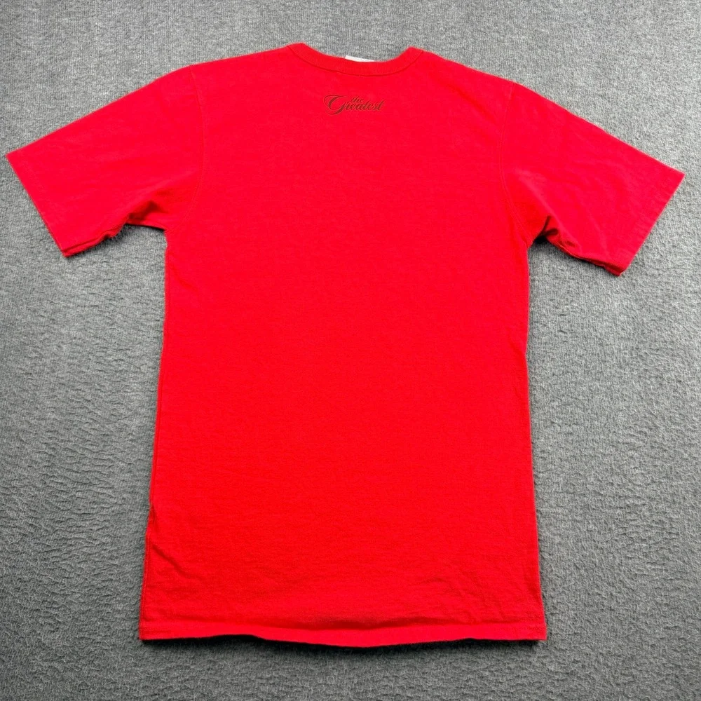 Champion X Muhammad Ali Red Graphic T-Shirt S Small GT19T 2WC The Greatest Mens - Picture 2 of 12